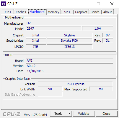 CPU-Z（MainBorad）