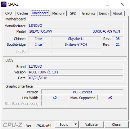 CPU-Z（MainBoard）