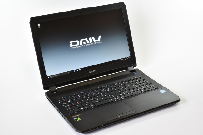 マウスコンピューター『DAIV-NG5720S1-SH2』第7世代Core ＆ GeForce GTX 1060搭載！VR対応高性能ノートPC