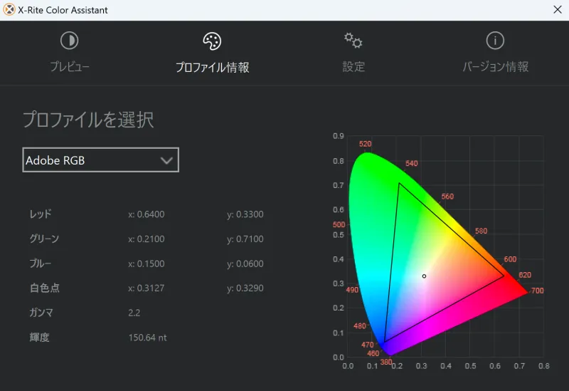 キャリブレーション機能