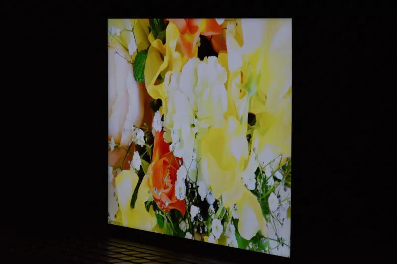 右側 ディスプレイ面から30度の角度