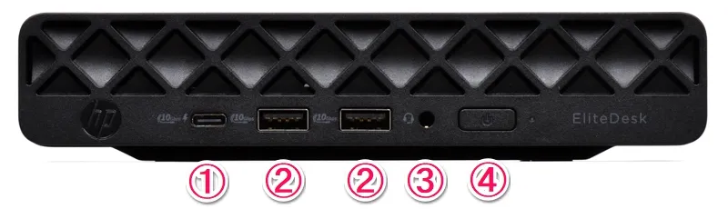 インターフェース(前面側)