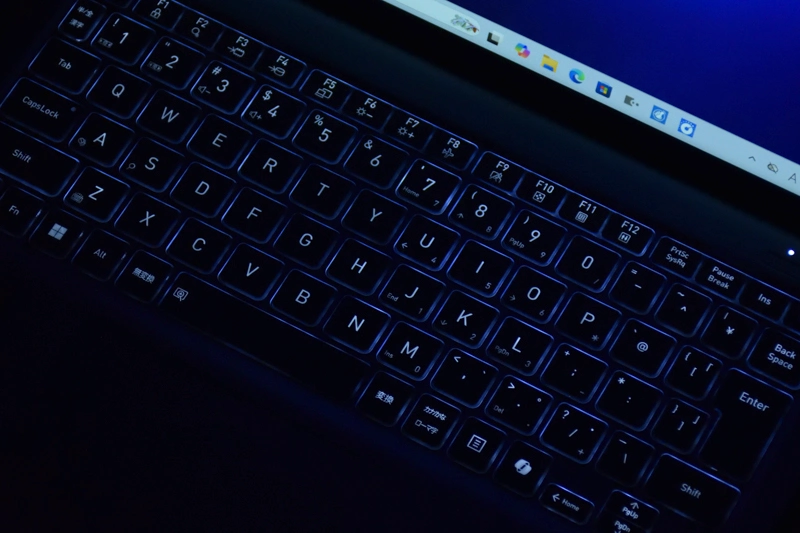 キーバックライト