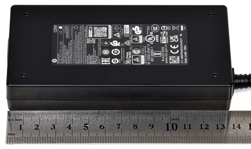 電源アダプターの大きさ実測