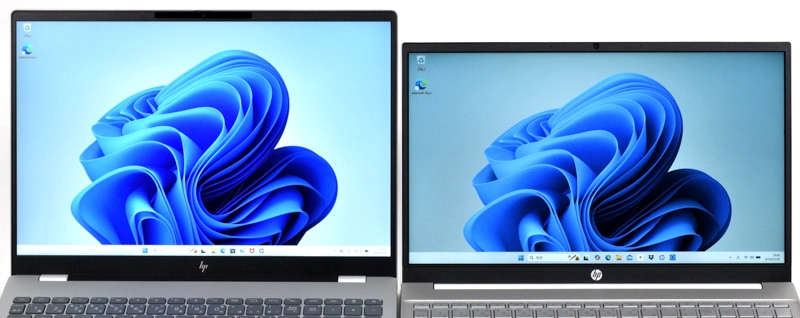 ディスプレイサイズ比較