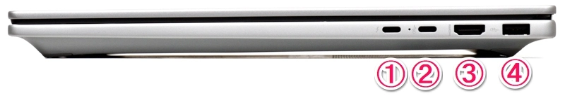 インターフェース（右側面）