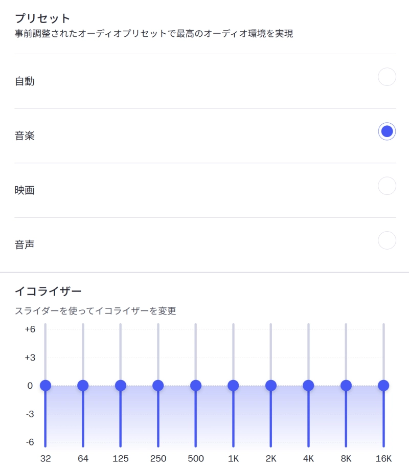 サウンドユーティリティソフト